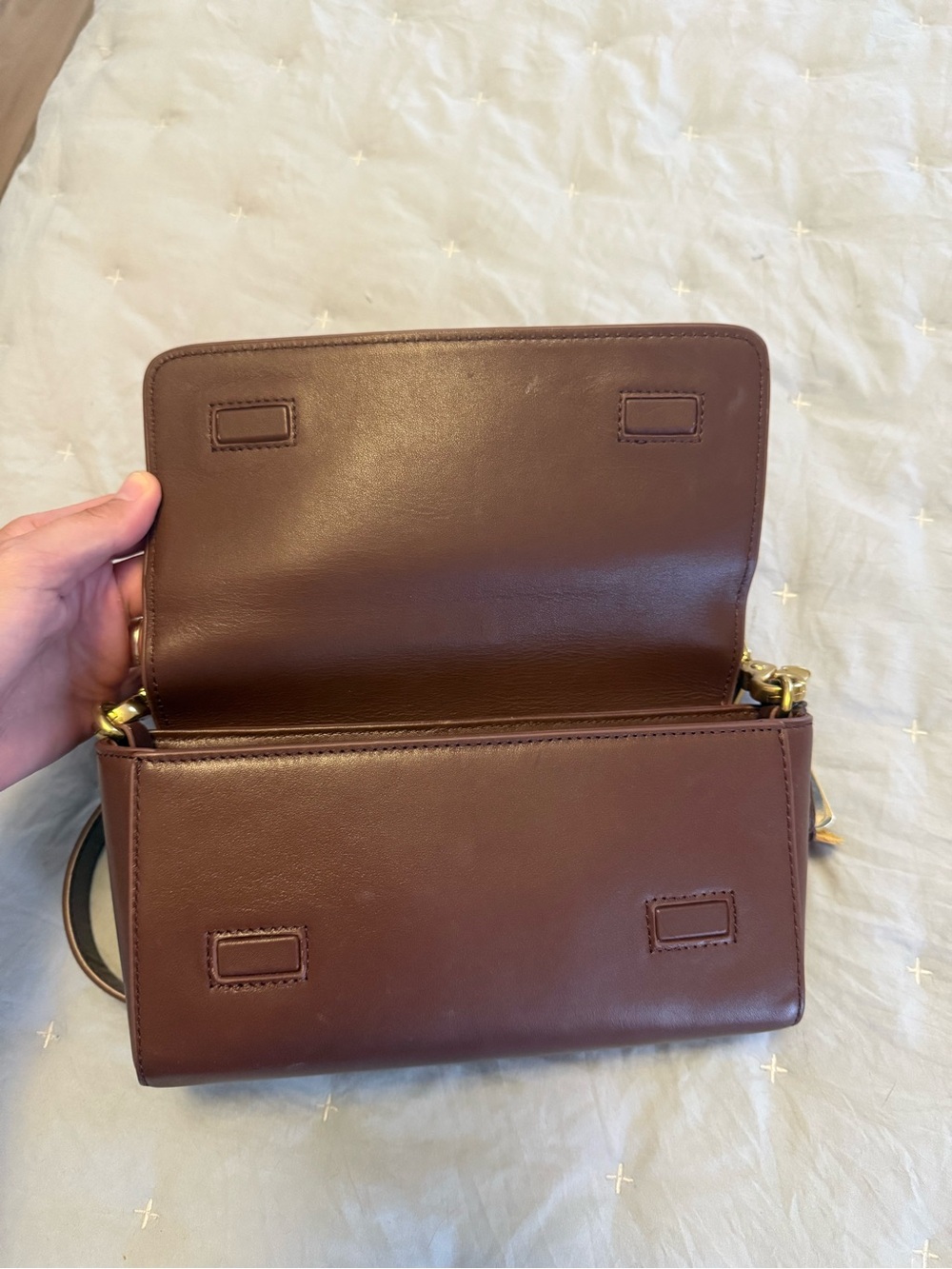 R. Riveter Hedy bag in brown - Picture 3 of 5